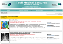 Taul&iacute; Medical Lectures - Sessions de Medicina